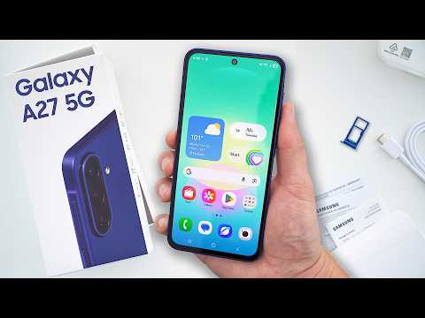 Samsung Galaxy A27 5G Unboxing, Hands-On & Everything You Need To Know! (Blue)