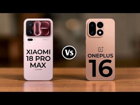 Xiaomi 18 Pro Max Vs OnePlus 16