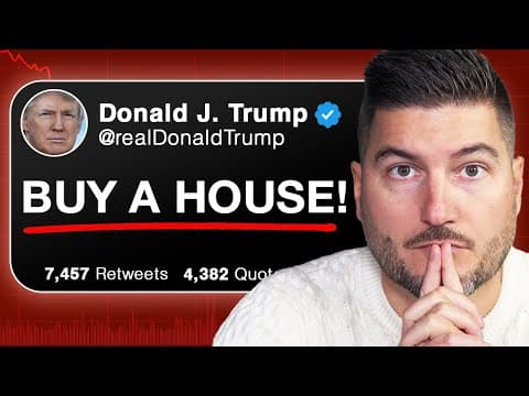 Trump's 50 Year Mortgage Just Broke The Housing Market