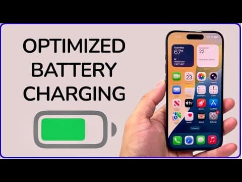 How To Enable Optimized Battery Charging On iPhone