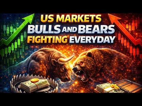 S&P, Nasdaq, Oil, Gold, Silver, BTC - Bulls and Bears Fighting Everyday
