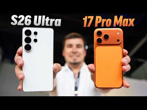 S26 Ultra is INSANE vs 17 Pro Max - 10 Features!