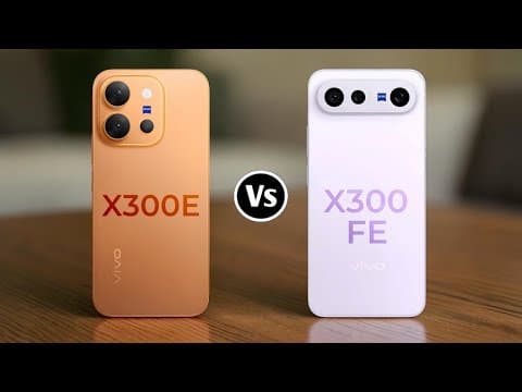 Vivo X300e Vs Vivo X300 Fe