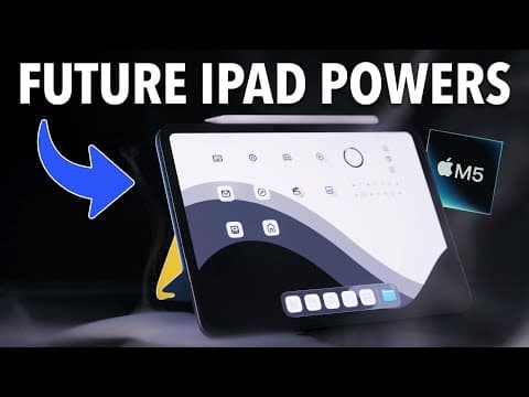 Don't Buy The M5 iPad Pro For Today. (Here's Why)