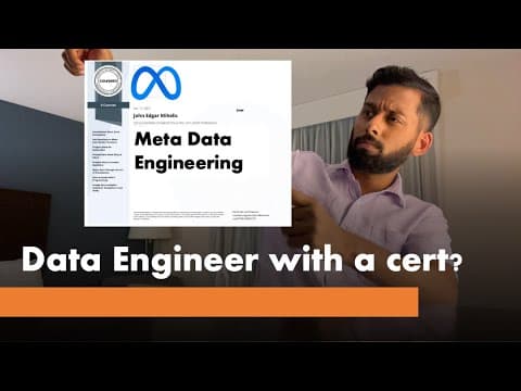 Is the Meta Data Engineering Certificate any good? (as a Data Engineer)
