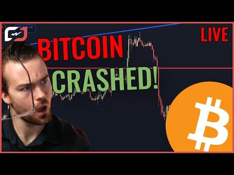 Bitcoin Rejected HARD At The 200 DSMA - Can It Recover?
