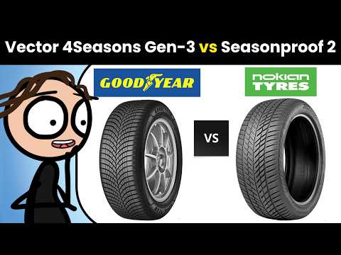 Goodyear Vector 4Seasons Gen-3 vs Nokian Seasonproof 2 (Comparison and Review)