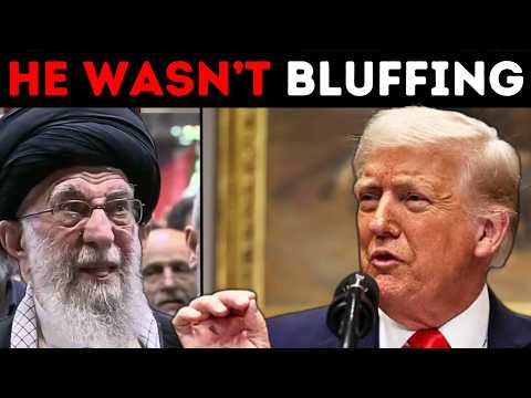 Trump Speaks as IRAN FALLS