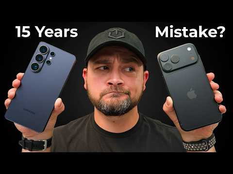 15 Year Samsung User Tries iPhone for First Time (iPhone 18 Pro Max and Apple Watch 12)