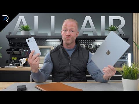 I Went All Air! - M4 Macbook Air and iPhone Air ONLY!