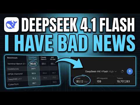 DeepSeek V4.1 Flash + DeepSeek Harness = Full SaaS In 18 Mins (Cost: $0.12)