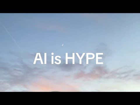AI is HYPE