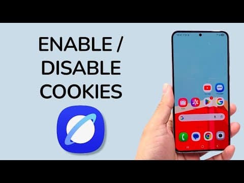 How To Enable / Disable Cookies On Samsung Internet Browser