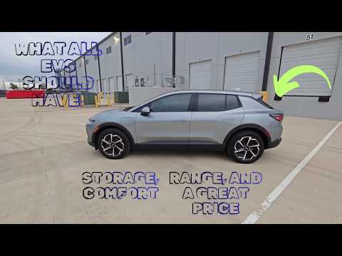 2026 Chevy Equinox EV has a HUGE advantage other EVs! Why? COMFORT, STORAGE, RANGE and PRICE!