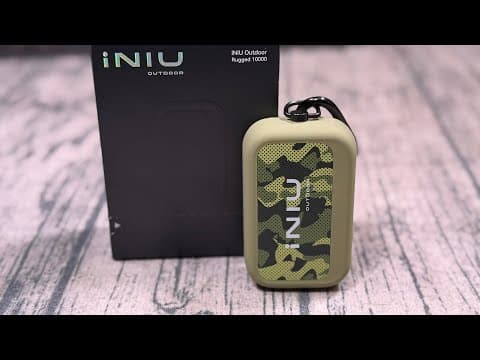 Simple and Effective Tech - INIU Outdoor Rugged 10000mAh Portable Charger