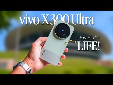 vivo X300 Ultra: Day in the Life | Photo Walk from Day till Night! 🔥