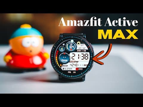 AMAZFIT Active Max: Bigger Display, Packed with Features, Affordable Price.