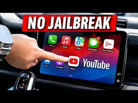 CarPlay Video Is REAL… YouTube on Your Car Screen (Parked Mode)