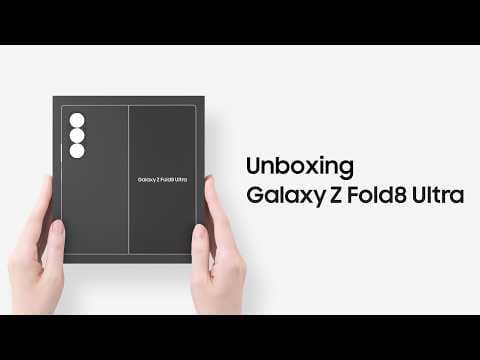Unboxing Galaxy Z Fold8 Ultra | Samsung