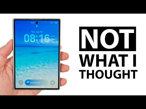 Galaxy Z Fold 8 - One Week Later (Not What I Thought)