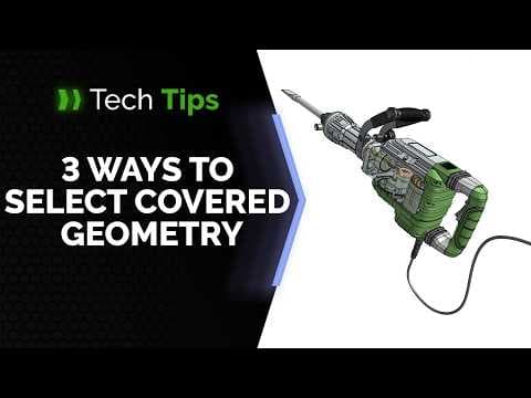 3 Fast Ways to Select Something Behind in Onshape - Tech Tip