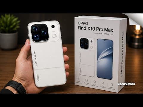OPPO Find X10 Pro Max First Look & Major Upgrades!