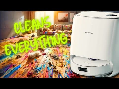 Narwal Freo X Ultra Review - Futuristic Robot Vacuum and Mop from the Future