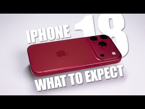 iPhone 18 Pro: What to expect