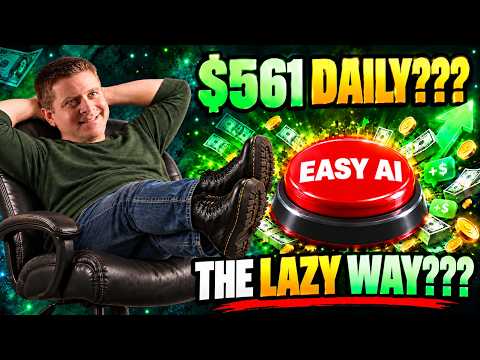 I Tried The 'LAZY' Way to Make Money With AI - How It Really Works!