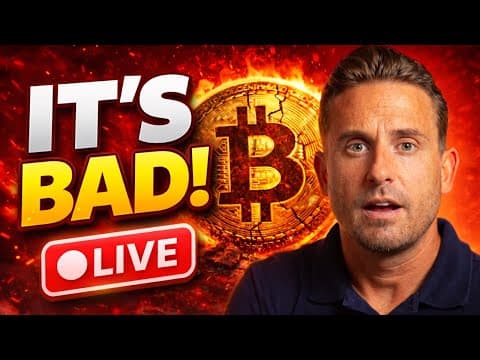 BITCOIN LIVE SETUPS AND ANALYSIS! (Why Lower Is Likely!)