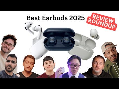 Best Wireless Earbuds 2025 Review Roundup: AirPods Pro 3 vs Sony WF‑1000XM5 vs Technics AZ100