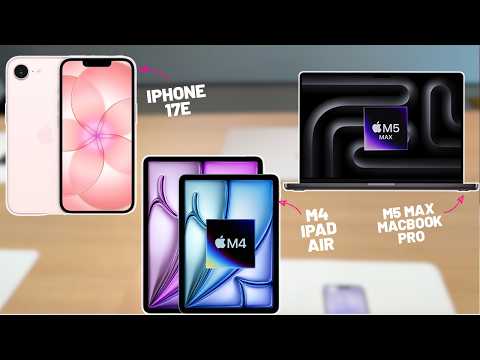 Apple's big March event announcements — from the iPhone 17e to all new MacBooks