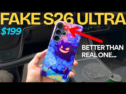 I BOUGHT A FAKE S26 ULTRA FROM AMAZON!? BUT IT'S ACTUALLY REALLY GOOD?! (FULL REVIEW UNBOXING)