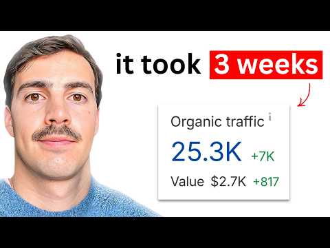 How to Rank a SaaS #1 on Google and ChatGPT (full SaaS SEO course)