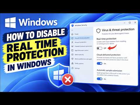 How To Disable Real Time Protection In Windows 11 2026: Ultimate Defender Antivirus Turn Off Guide!