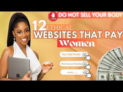 ETHICAL Websites To Make money Online and make money from home