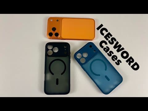 ICESWORD cases for iPhone 17 Pro Max