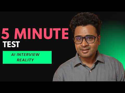 The five-minute test — how a senior interviewer decides if a candidate thinks in systems