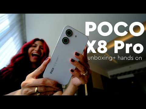 POCO X8 Pro unboxing + hands on