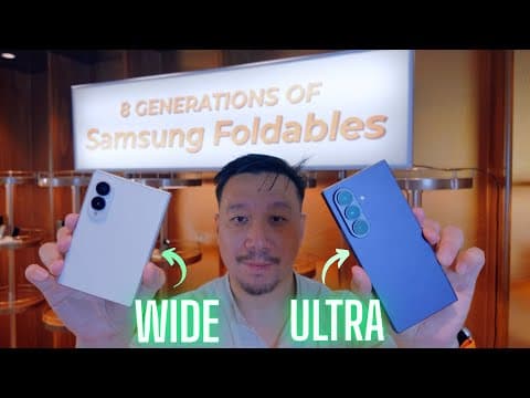 Samsung Z Fold 8 Hands-On! Ultra and Wide Version