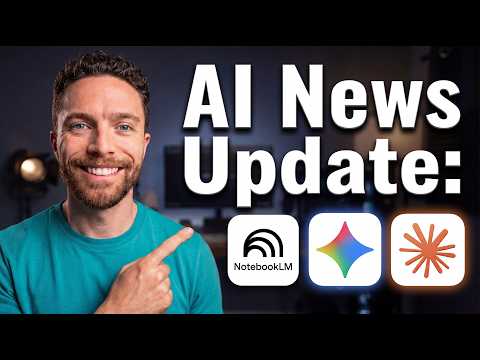 AI News: NotebookLM Update; Gemini Study Notebooks; Claude Design 2.0; and ChatGPT Is Now Better!!