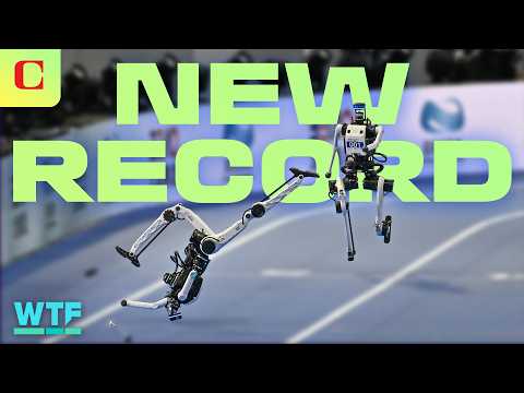 WILDEST Highlights From China's Humanoid Robot Olympics