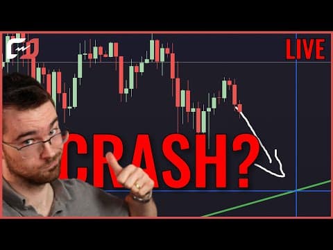Bitcoin Falling OVER! Is Bitcoin Heading BACK DOWN? Coffee N Crypto LIVE