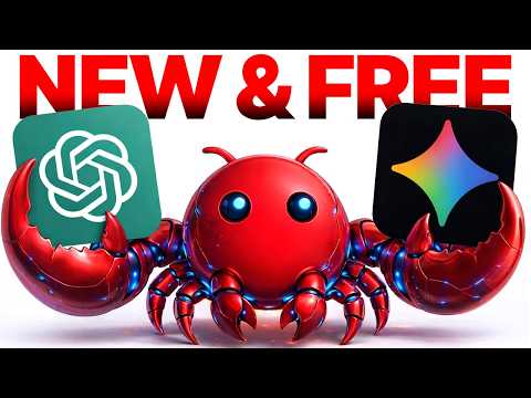 NEW FREE OpenClaw Update - GPT 5.4 + Gemini 3.1 Flash-Lite + Agents