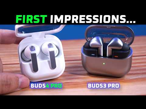 Samsung Buds4 Pro First Impressions 🔥 (vs Buds3 Pro)