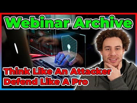 Think Like An Attacker, Defend Like a Pro | ManageEngine Webinar
