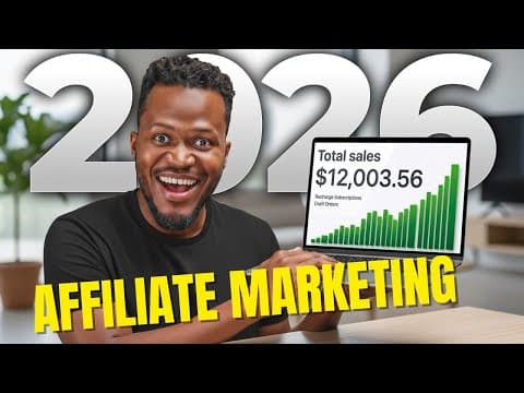 If I Were Starting Affiliate Marketing in 2026, This Is EXACTLY How I’d Hit $10,000/Month