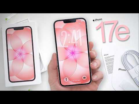 Apple iPhone 17e Unboxing, Hands-On & Everything You Need To Know! (Soft Pink)