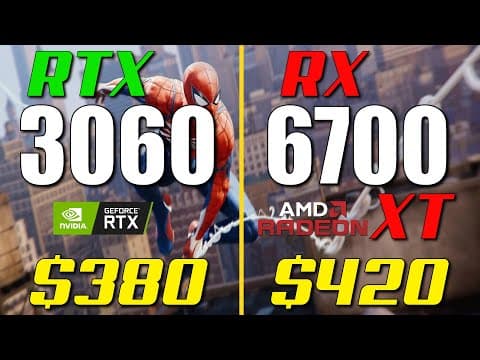 RTX 3060 vs. RX 6700 XT | How Big is The Difference?