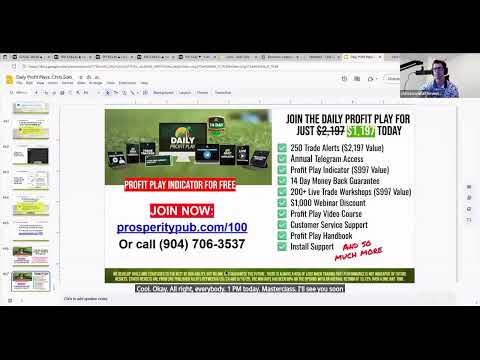Daily Profit Plan (Monday - Friday with Chris Pulver)